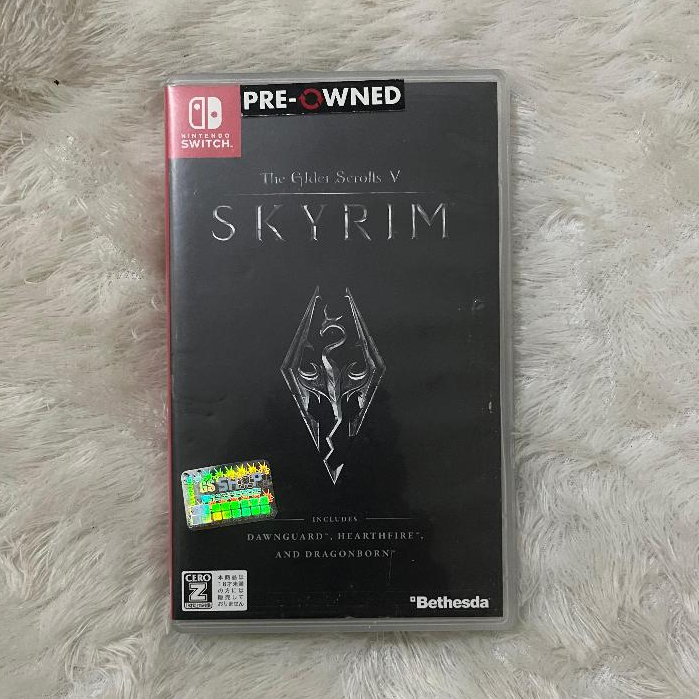 Cartridge Game Nintendo Switch The Elder Scrolls V Skyrim