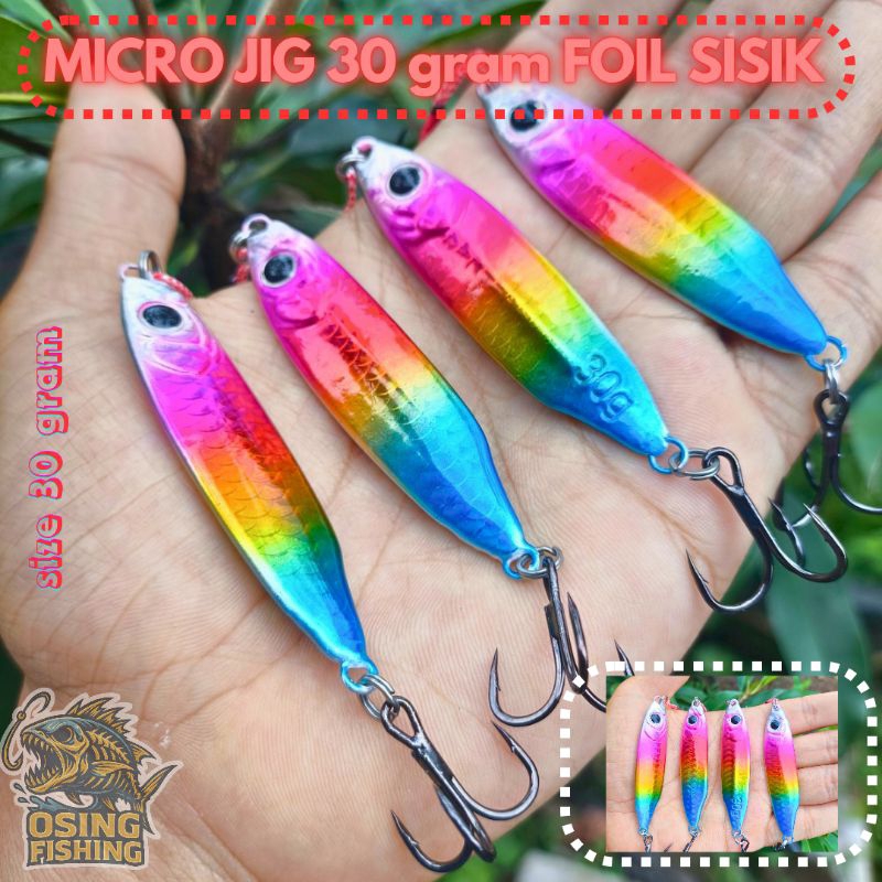 MICRO JIG 30 GRAM FULL ASSIST + TREBELHOOK