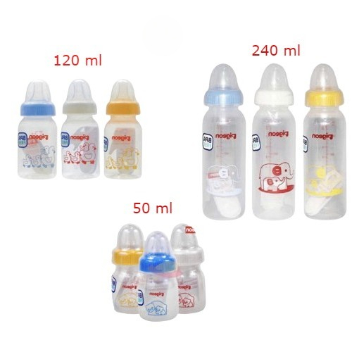 Pigeon Botol Susu Bayi Assorted Standard | Dot Nipple Original Pigeon