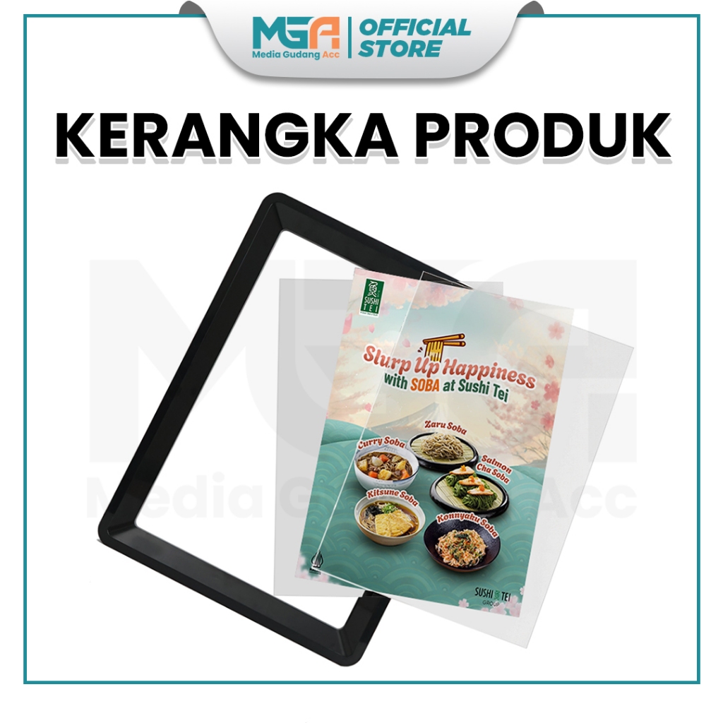 

Promo UHOOSTANDING SIGN A4 / TEMPAT BROSUR / TENT HOLDER / TENT CARD / AKRILIK DISPLAY MENU