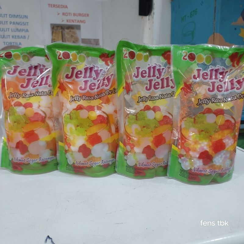 

JELLY JELLY RASA NATA DE COCO MOTIF / JELLY JELLY MOTIF 500 GR