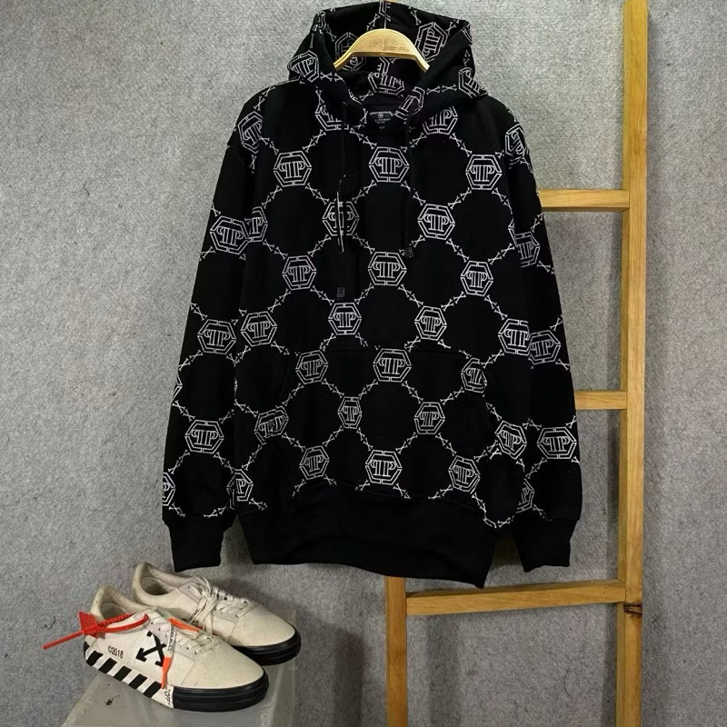 Jaket Hoodie Philipp Plein Fullprint Premium Fulltag