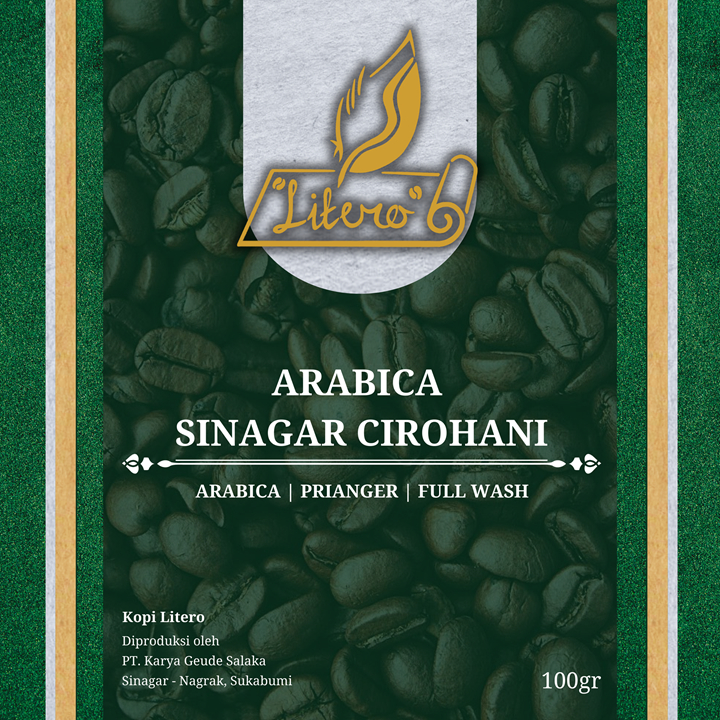 

Litero Arabica Sinagar Cirohani Full Wash 100gr