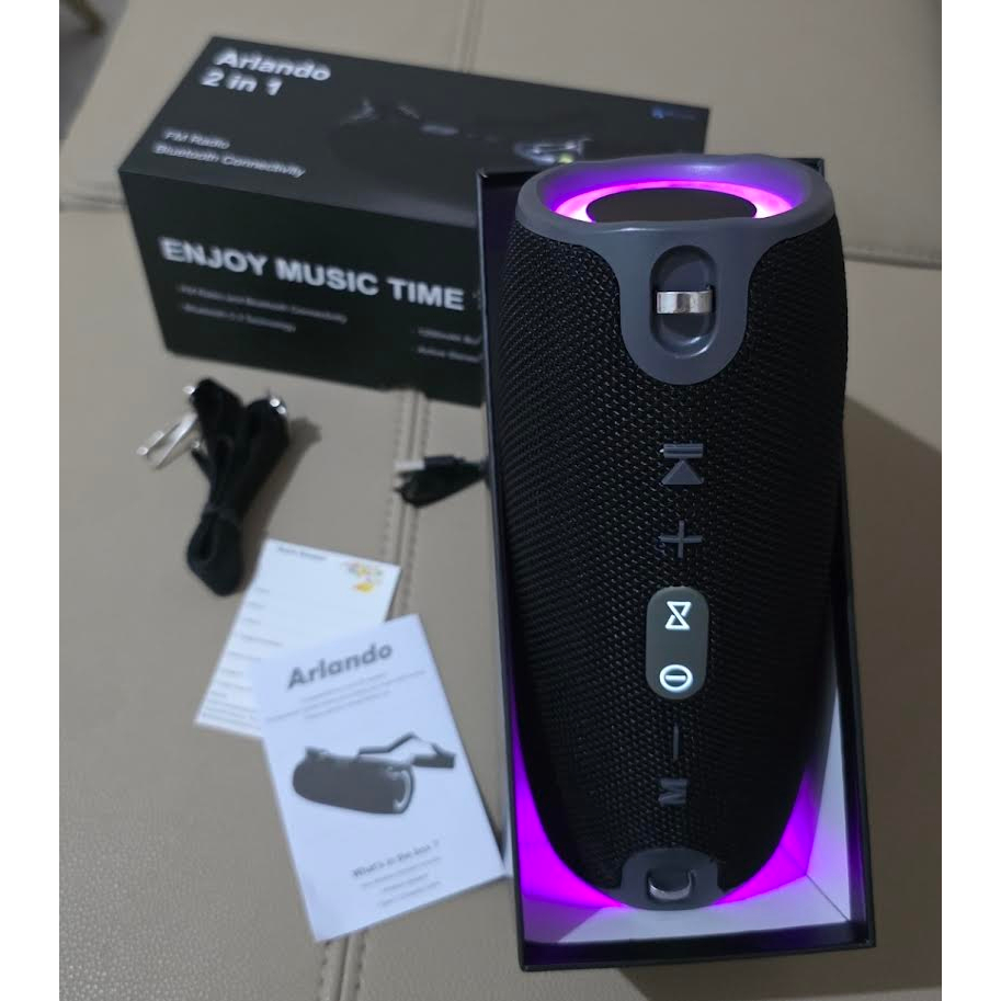 Arlando 2 in 1 Speaker Bluetooth Connectivity