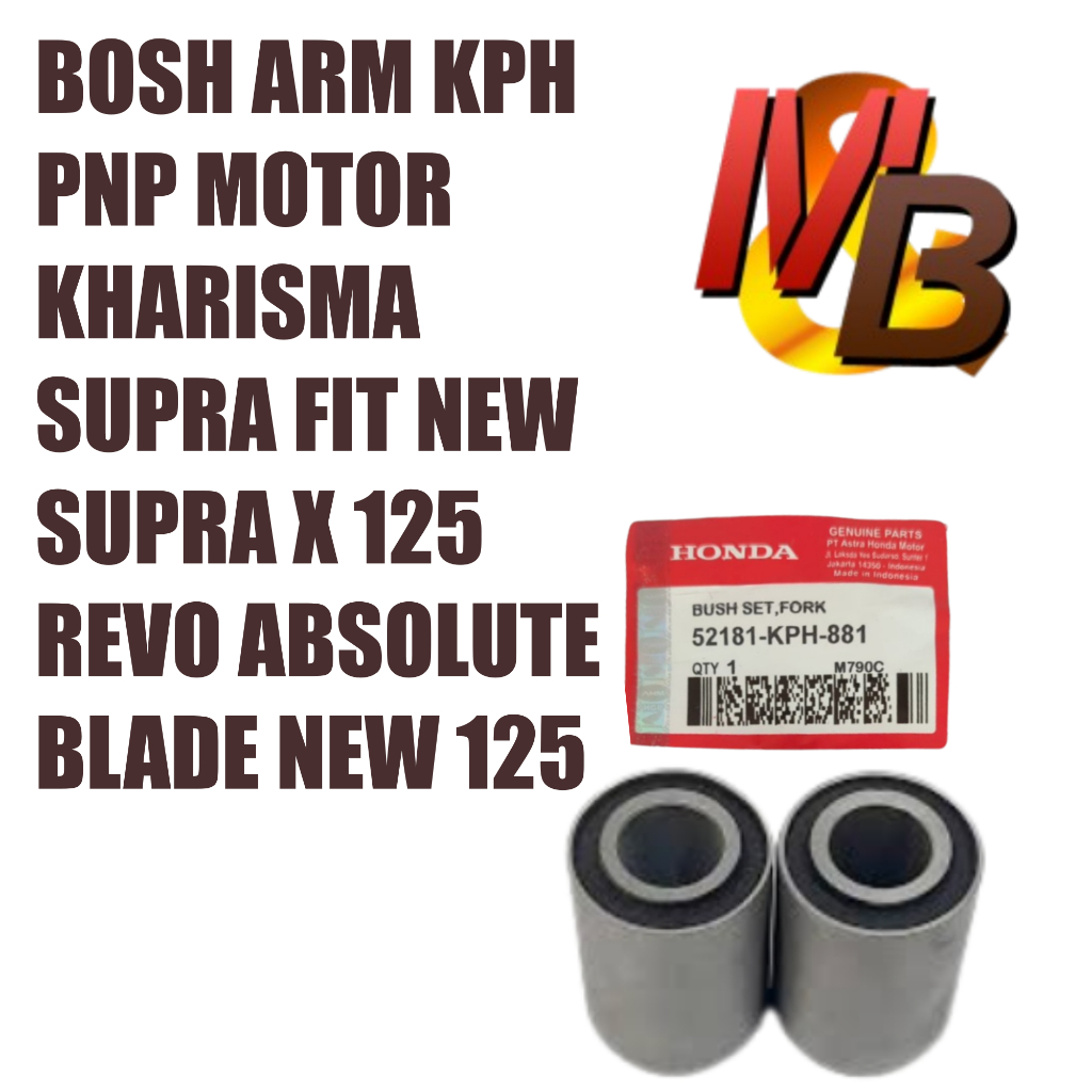 bosh arm kph pnp motor kharisma supra fit new revo absolute blade new 125 supra x 125