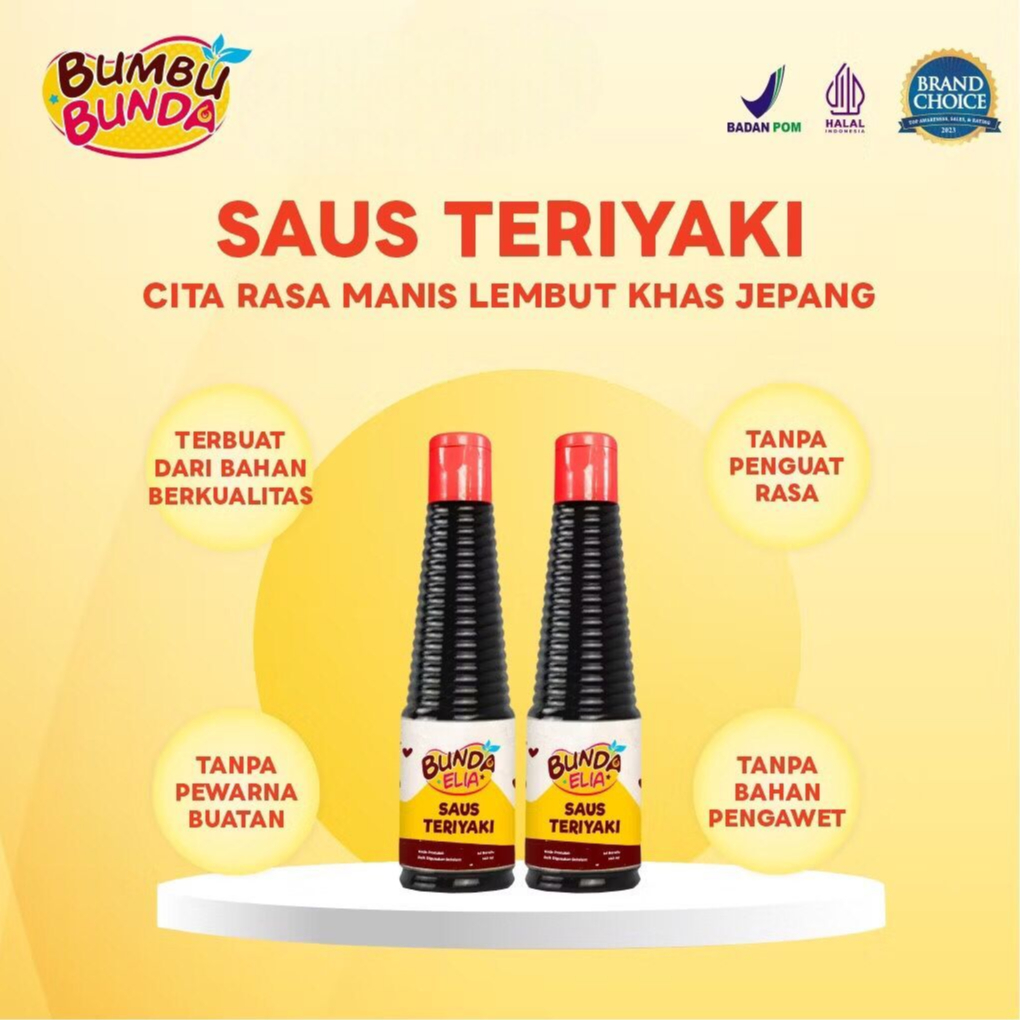

Bumbu Bunda Saos Teriyaki 140ml