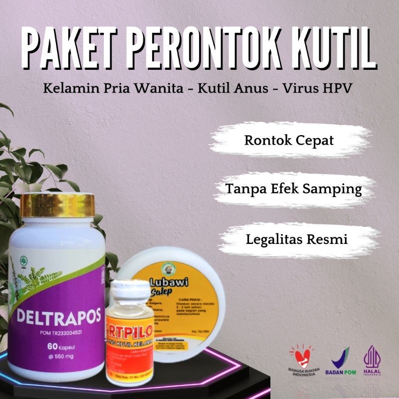 Obat Kutil Kelamin Pria/Wanita Penghilang Kutil Kelamin, Obat Kutil Kelamin HPV#Deltrapos