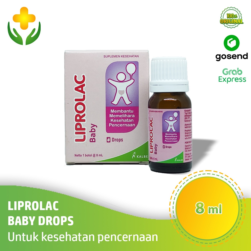 Liprolac Baby Drop 8 ml - Probiotik Anak | Liprolac Drops