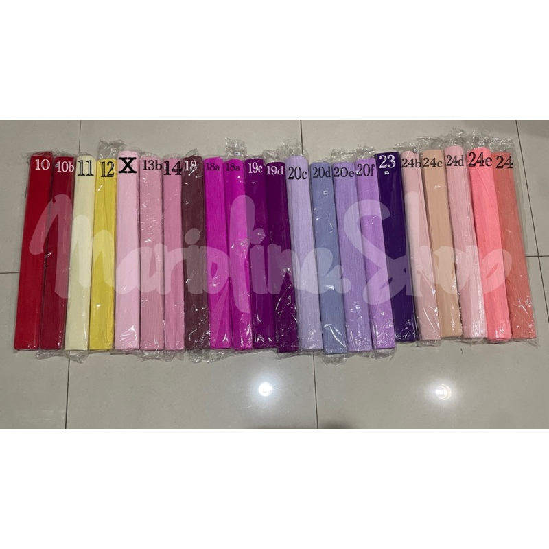 

Kertas Krep Impor Krep Tebal Murah Crepe Paper Roll Kertas Bunga Murah Kertas Krep Tebal Kertas Italia Crepe Paper Import Murah Kertas Kerajinan Tangan Bunga Kertas