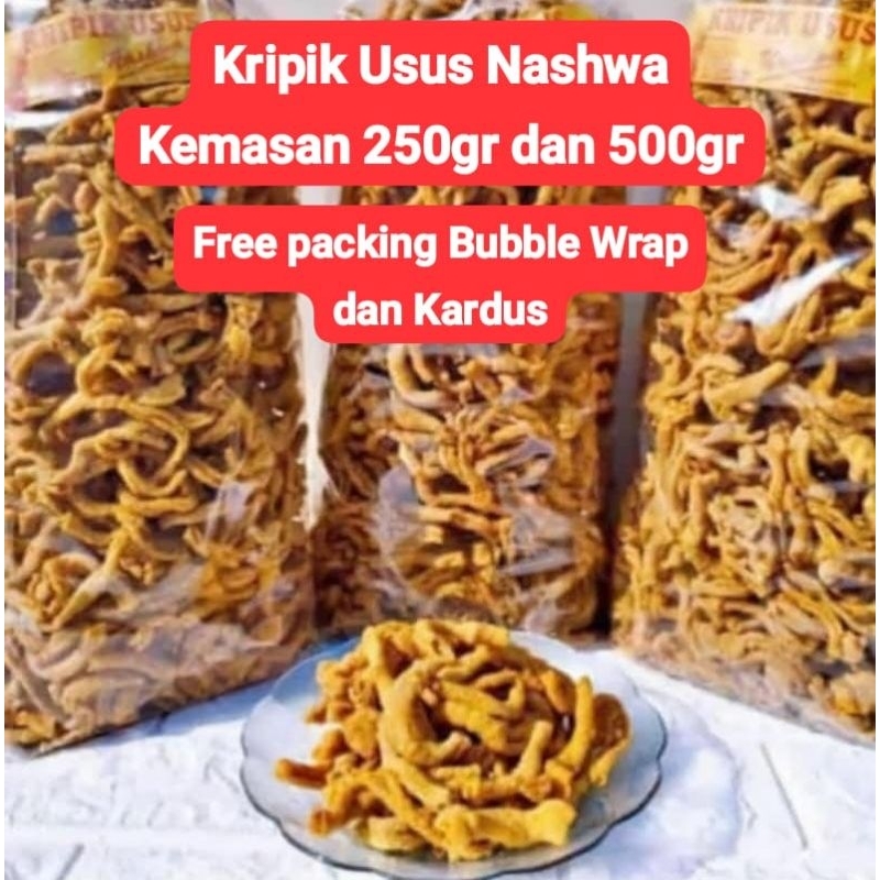

Keripik Usus Nashwa 250gr / 500gr renyah dan gurih