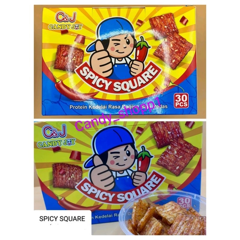 

PROTEIN KEDELAI SPICY SQUARE BOX ISI 30 PCS