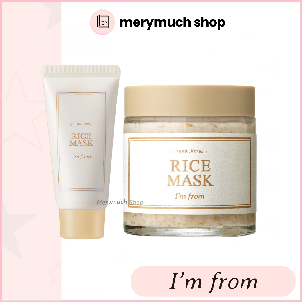 I'M FROM Rice Mask