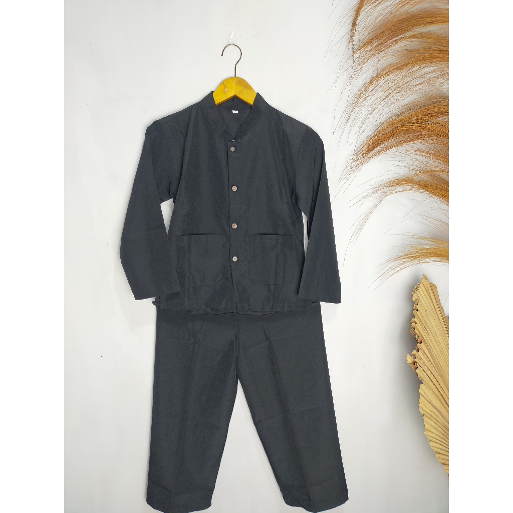 Baju Pangsi Anak Laki Laki Bahan Besway Setelan Pangsi Anak Baju Adat Sunda