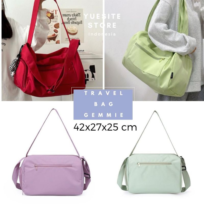 Tas Gym Travel Bag Import Fashion Cewek Wanita