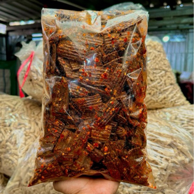 

KERIPIK SEBLAK JENGKOL PEDAS DOWER 500 GR VIRAL MAMIN.ID