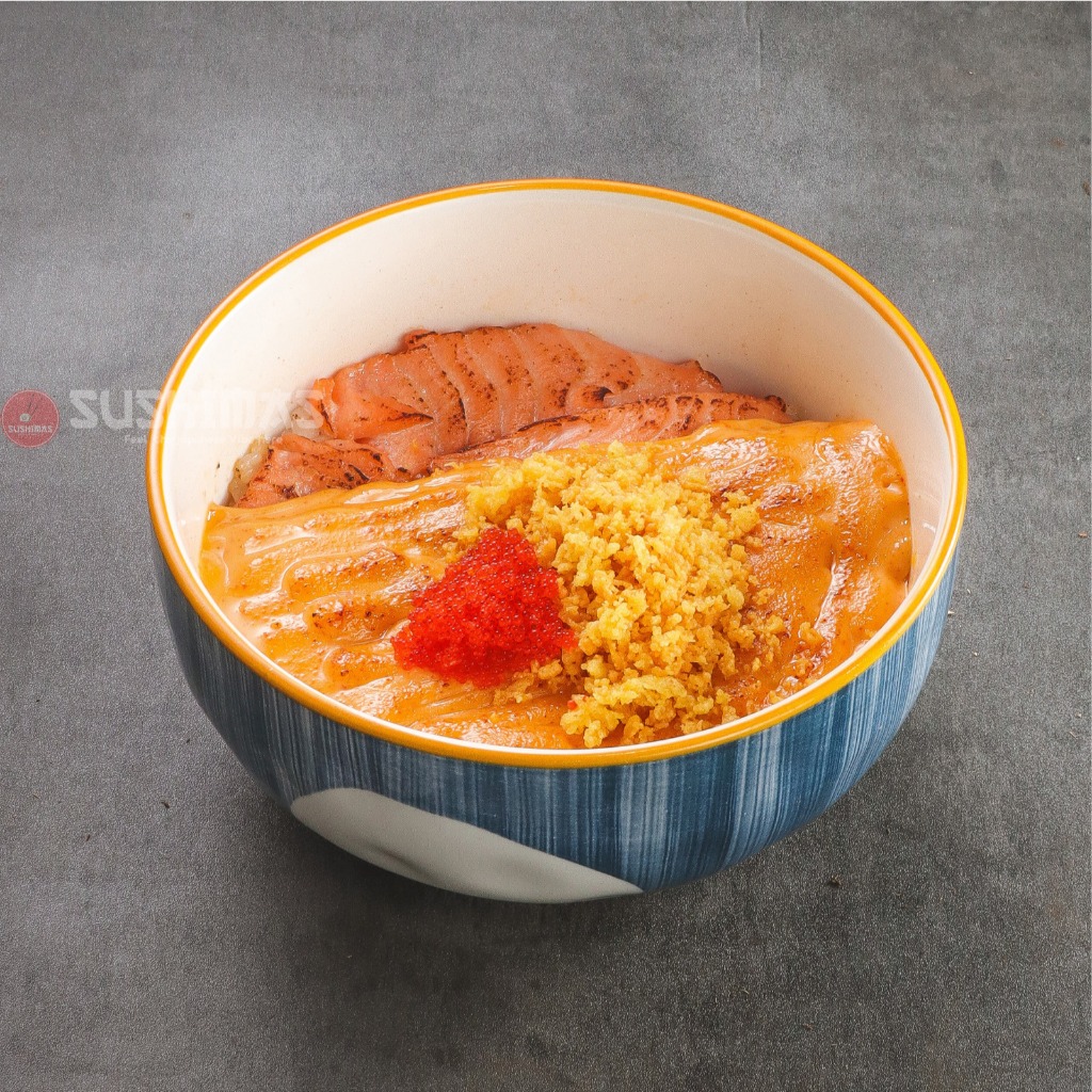 

SALMON ABURI DON