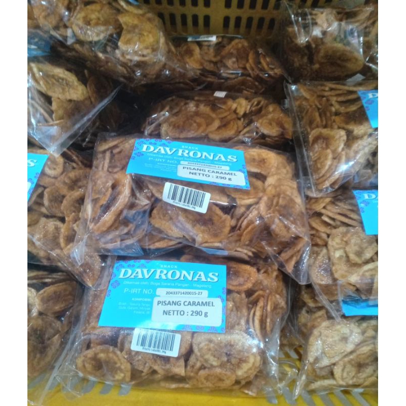 

Keripik Pisang Caramel 290 gr