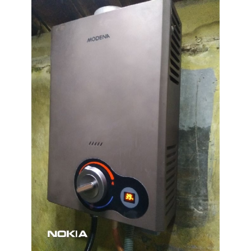 water heater modena gas second