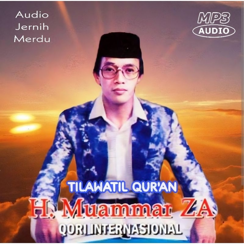 KASET CD MP3 MUROTTAL TILAWATIL QURAN H MUAMMAR ZA-KASET H MUAMMAR ZA H CHUMAIDIH-KASET DVD MUAMMAR 