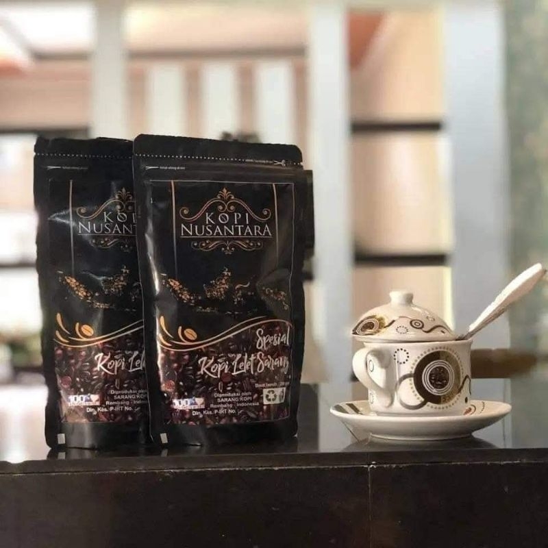 

kopi lelet ngisor klopo khas Sarang