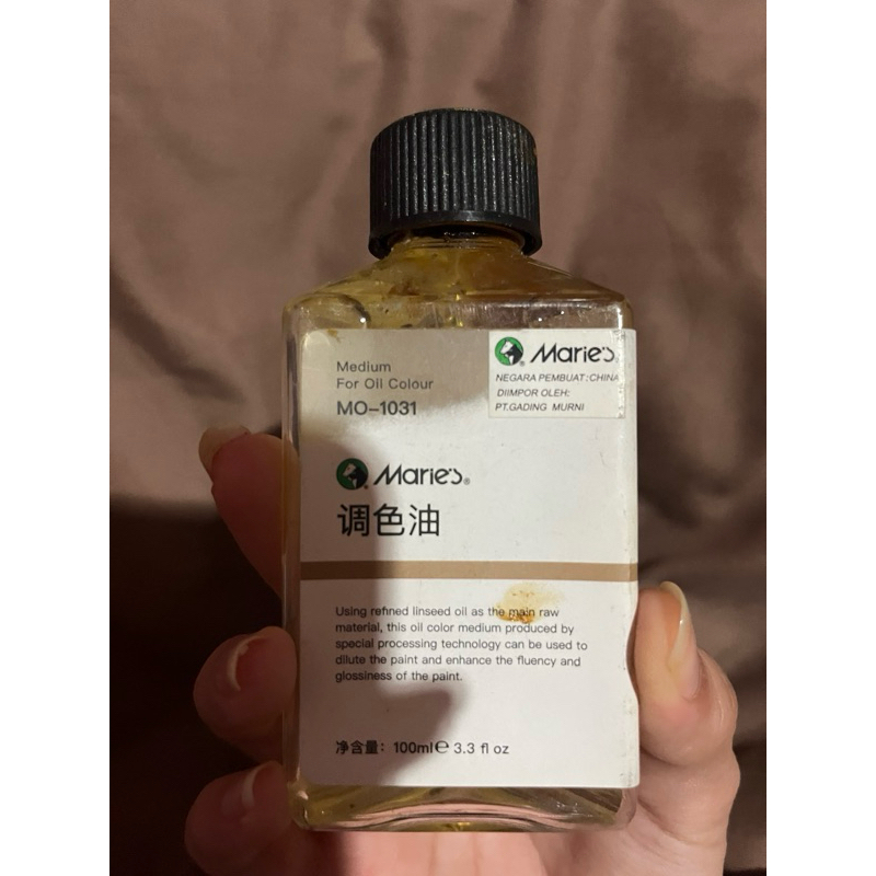 

98% PRELOVED maries marie's oil pastel varnish oil based varnish medium for oil colour varnish