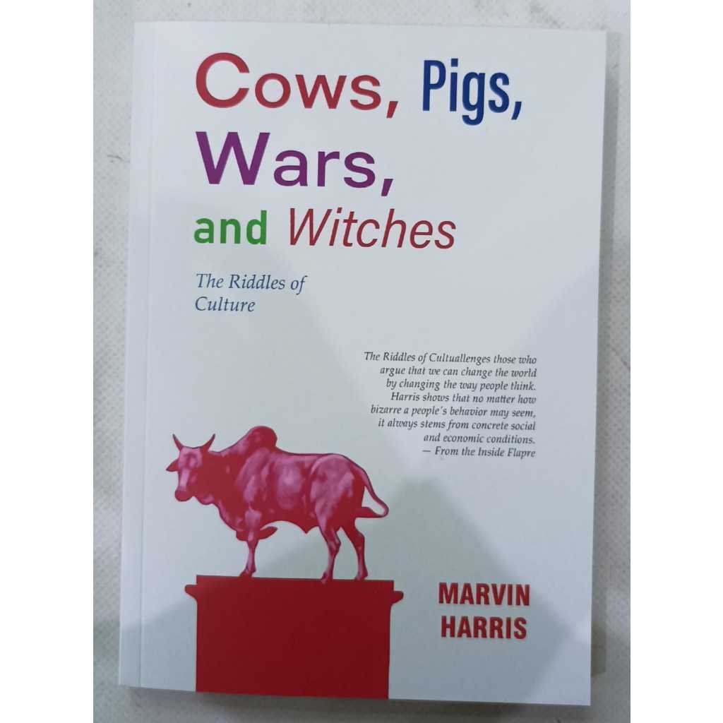 Cows, Pigs, Wars, and Witches: The Riddles of Culture by Marvin Harris (Softcover)
