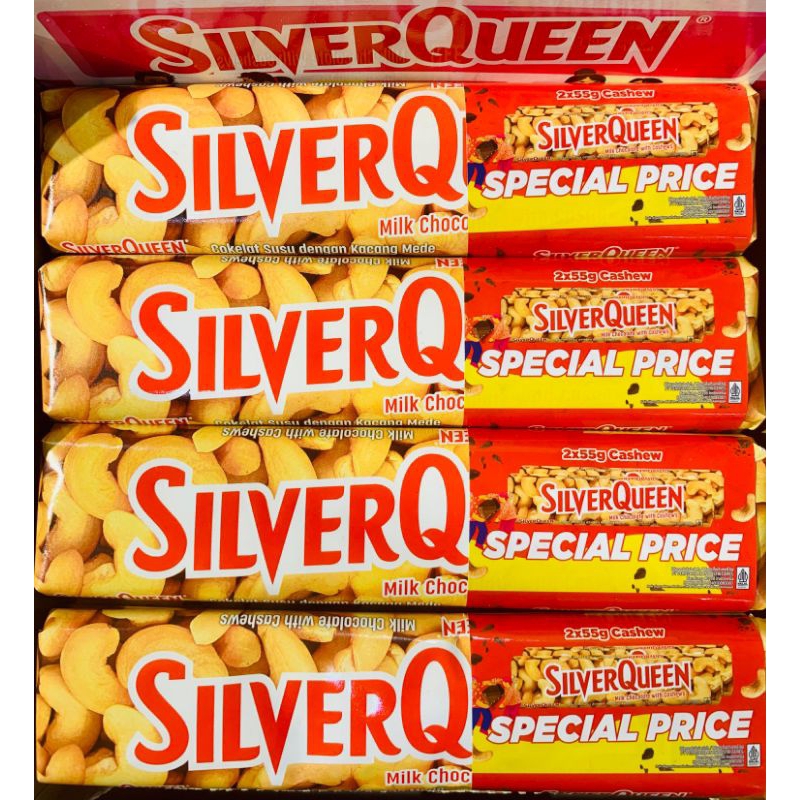 

[BUY 1 GET 1] SILVERQUEEN SPECIAL PRICE 55GR CASHEW