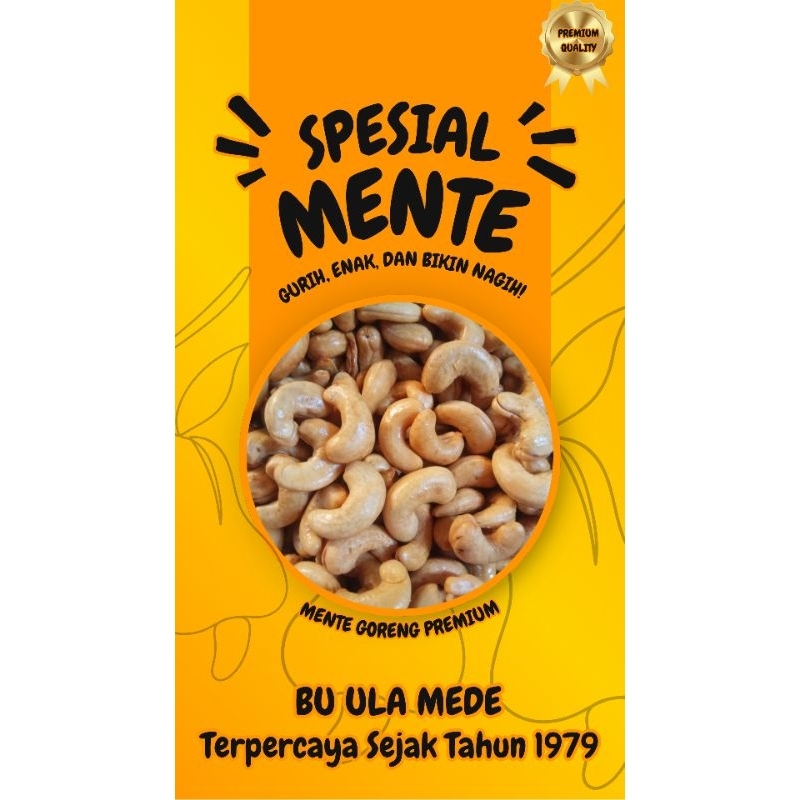 

Kacang Mede Wonogiri Utuh Premium rasa-rasa 1 kg
