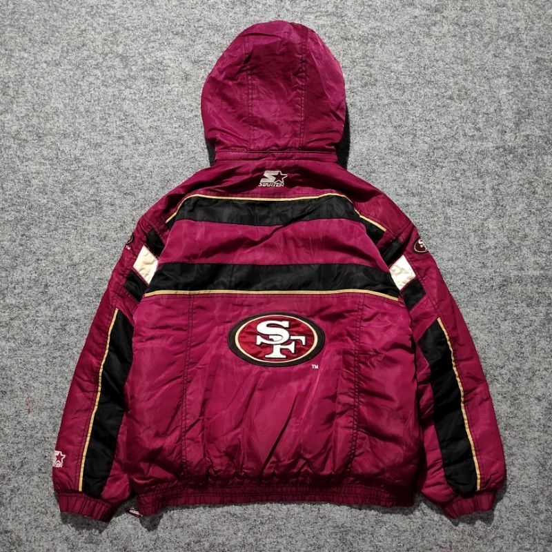 JACKET STARTER 49ERS SF SAN FRANSISCO COLORBLOCK/COLOURBLOCK VINTAGE