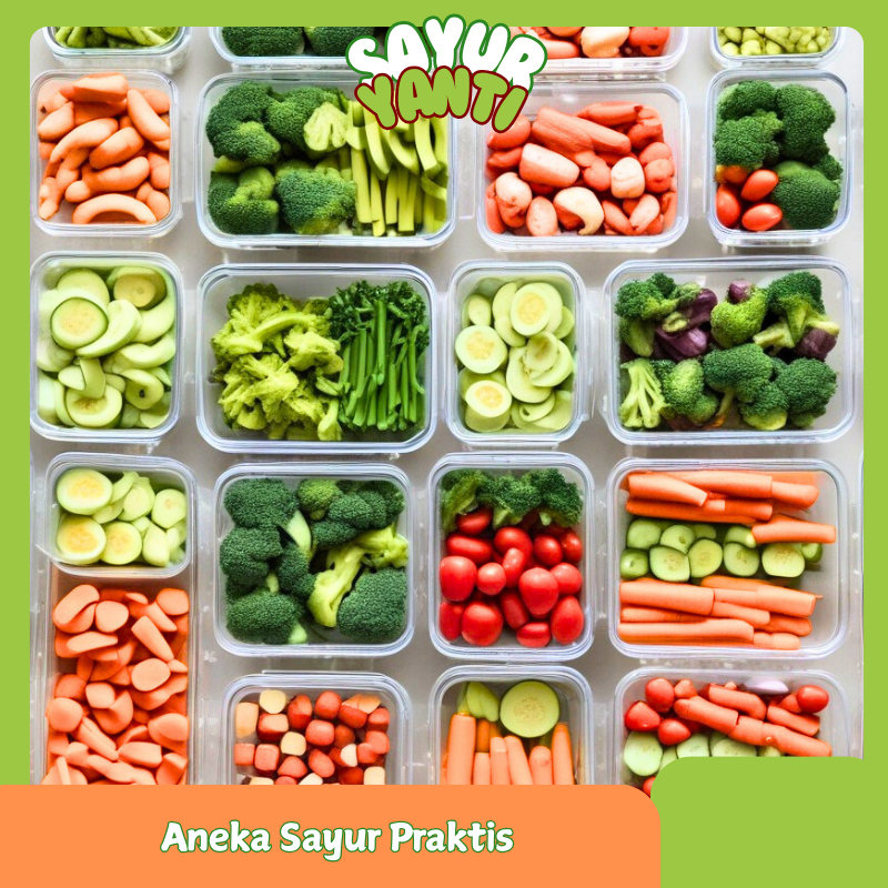 

[KIRIM INSTAN] VARIASI Food Prep Sayur Potong Iris - Sayur Yanti