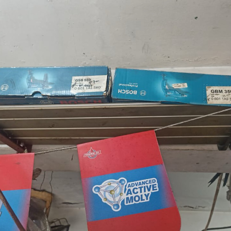 Mesin Bor Listrik Bosch GBM 350 Original Barang Lama