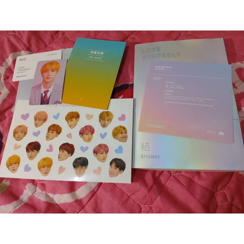 unsealed album bts