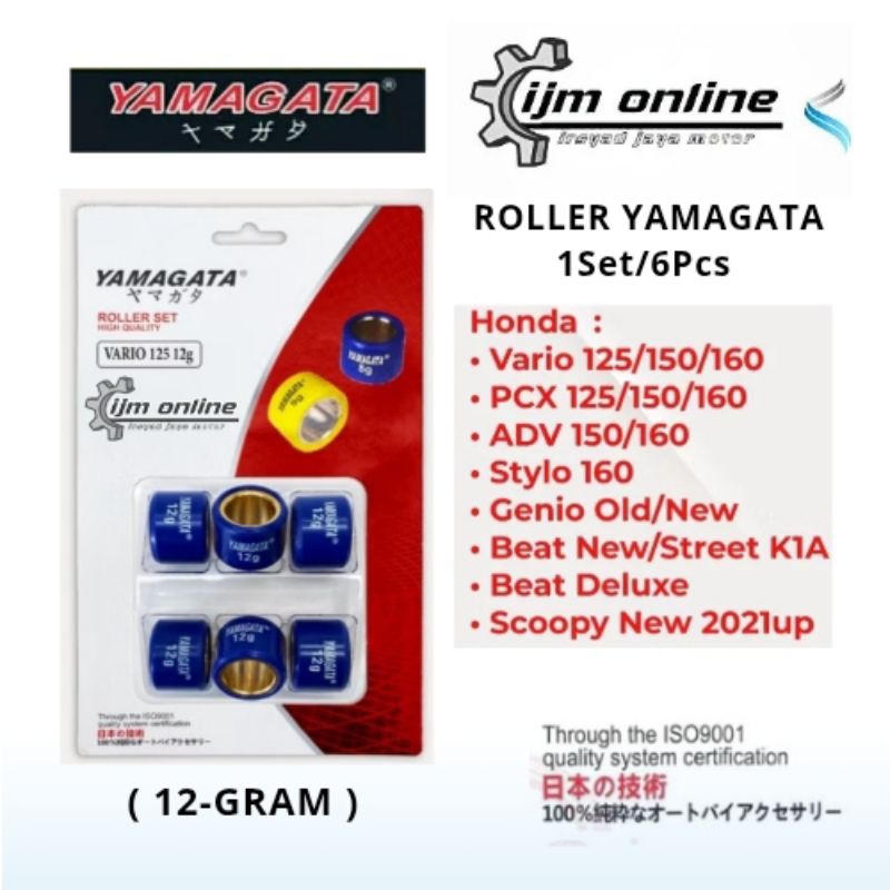 Roller/Roler racing yamagata vario 125/150,scoopy new,pcx 150/160.ruler resing
