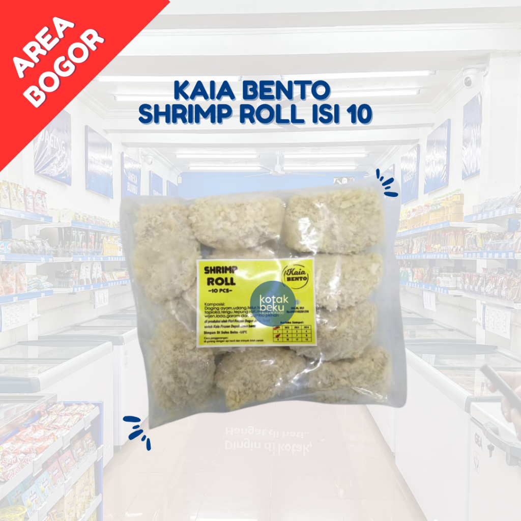 

KAIA BENTO SHRIMP ROLL ISI 10