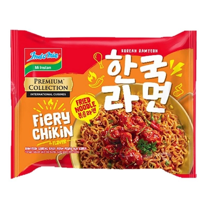 

Indomie Mie Instan Goreng Fiery Chikin 94Gr