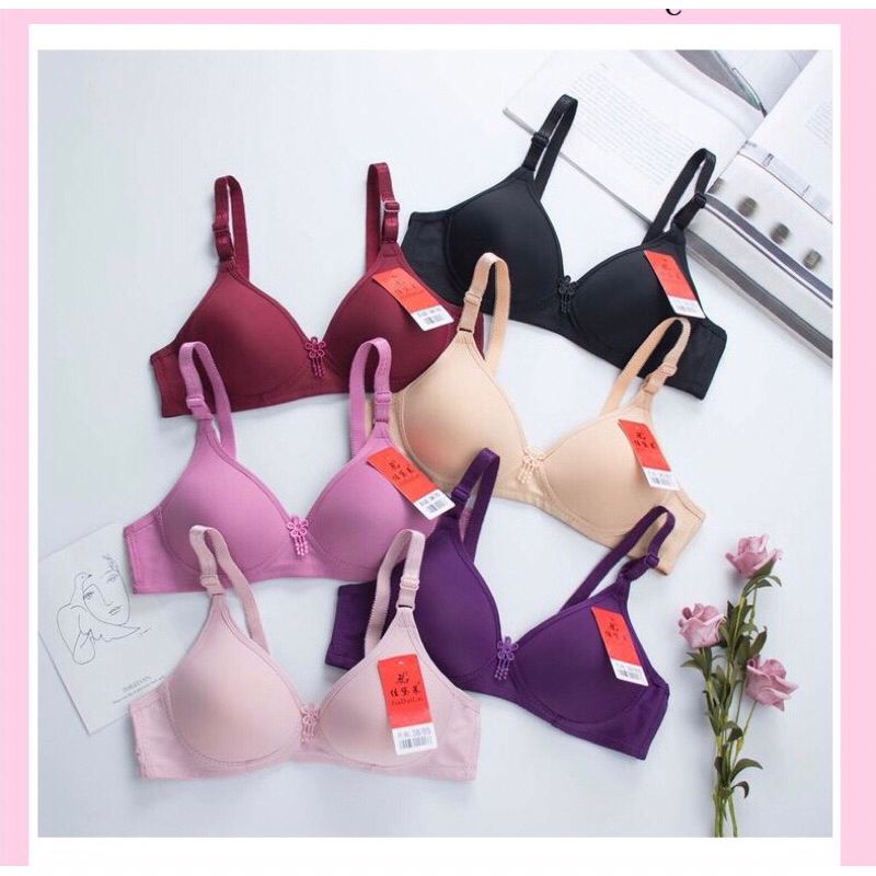 BH Wanita 6 Pcs / bh wanita / bh tanpa kawat / bh wanita tanpa kawat / bra wanita / bra wanita tanpa