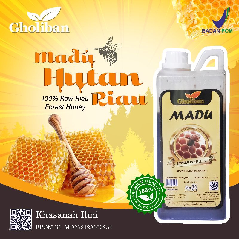 

Madu Hutan Riau Akasia Gholiban