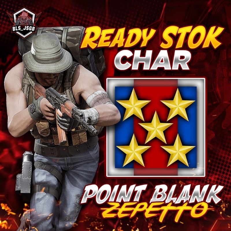 CHAR POINTBLANK BINTANG 5 HERO QC 192DAY | POINTBLANK | AKUN PB | CHAR PB |