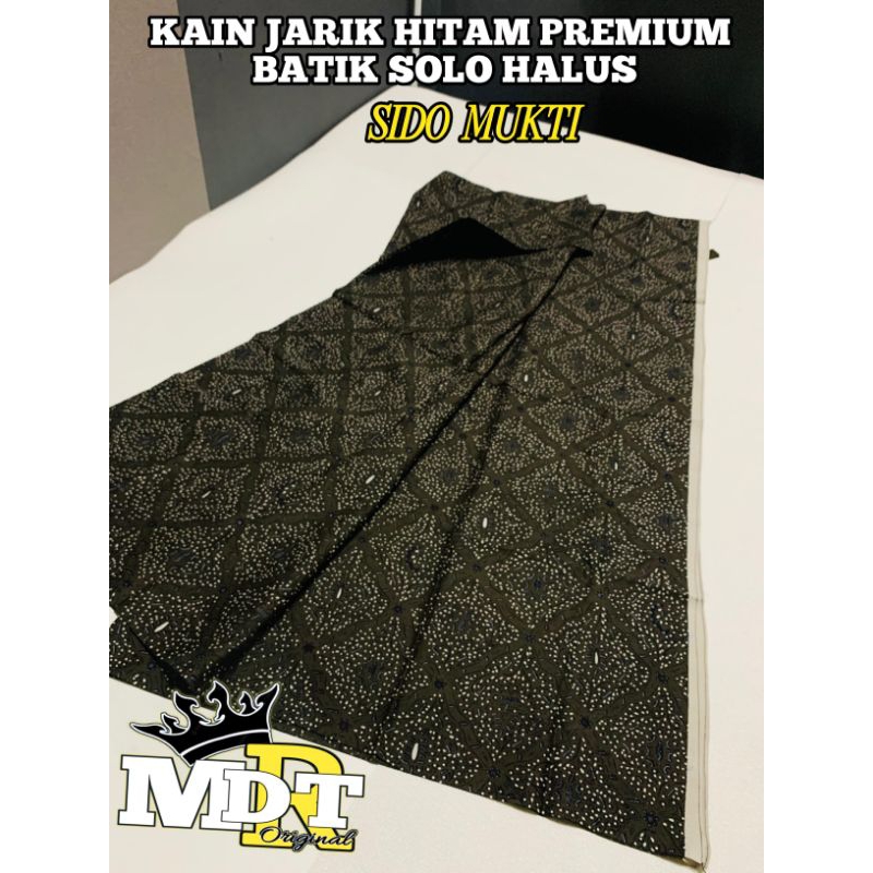 Kain jarik batik halus Sidomukti hitam jarik kualitas premium jarik manten