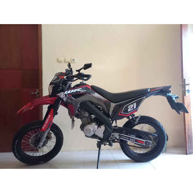 Supermoto CRF/WR 155 Basic mesin vixion lengkap bagus