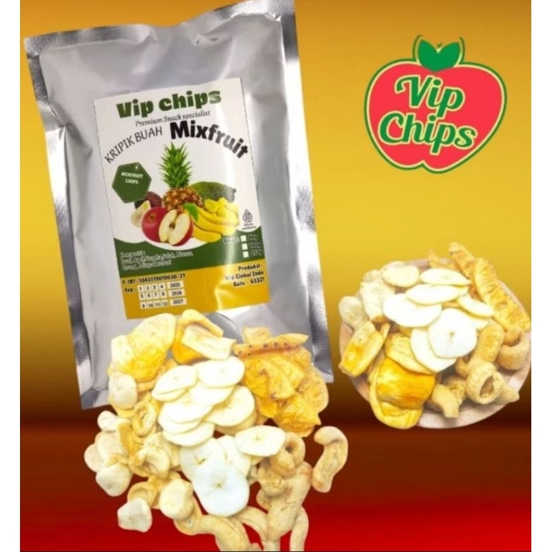 

Kripik buah Mix fruit