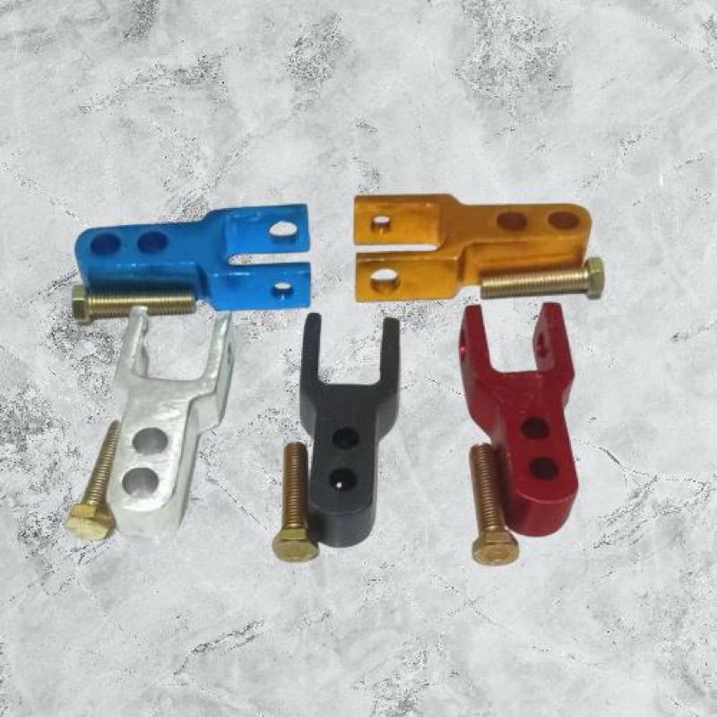 Promo Riser Peninggi Shock Sok Universal Matic Sambungan Shok Belakang Motor Matic 2 Lubang Pangkon 