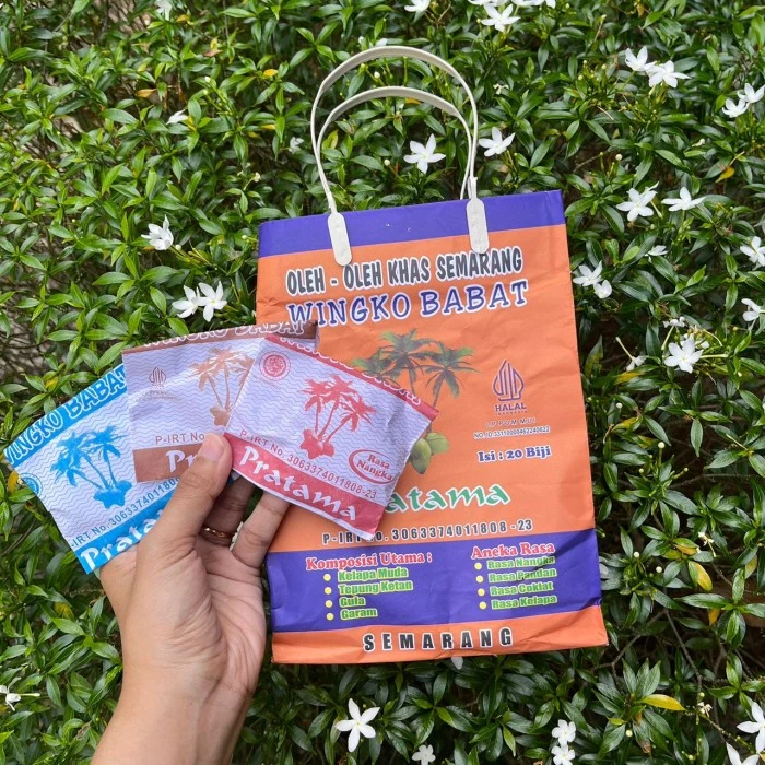 

Kuliner Top - Wingko Babat Semarang Gurih Manis Empuk Legit Aroma Kelapa Aneka Rasa Vacuum