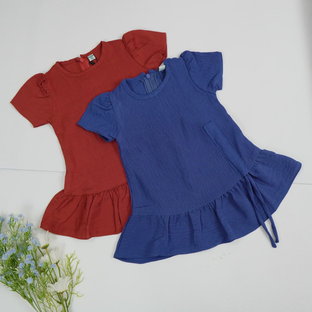 KELVIN KIDS DRES SERUT PAKAIAN CWEK USIA 8BLN-4THN