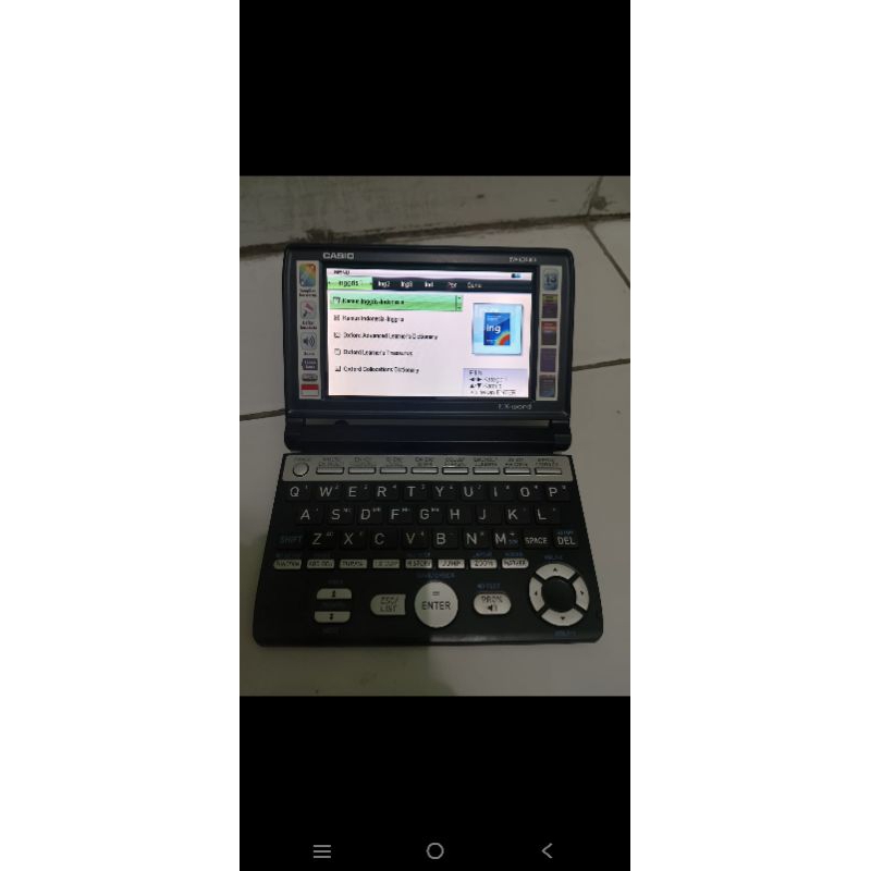 2 barang elektronik pesanan daus kamus pintar dan psp second bekas