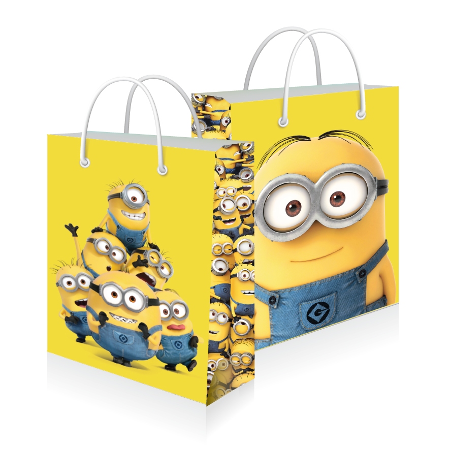 

PAPER BAG KRAFT - PAPER BAG MEDIUM- MINIONS- BA2232-UMN003