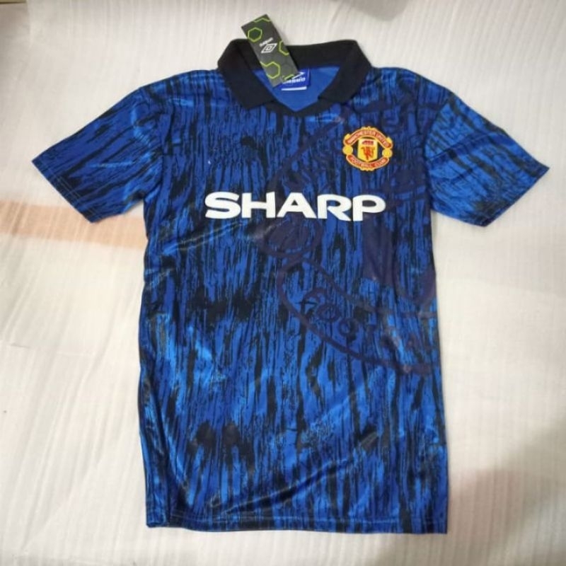 jersey bola retro classic vintage grade AAA mu away 92/93 grade AAA