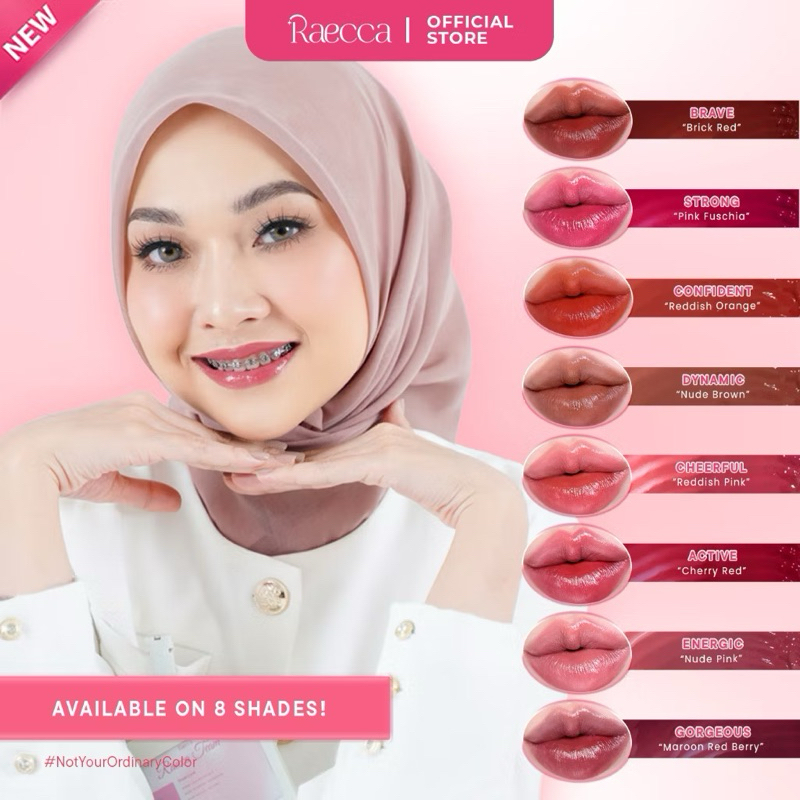 Glow Up Tint Raecca/Lip Tint Raecca