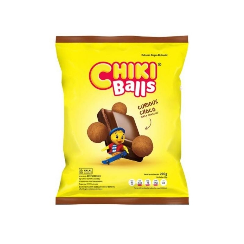 

CHIKI BALLS CHOCO 200GR