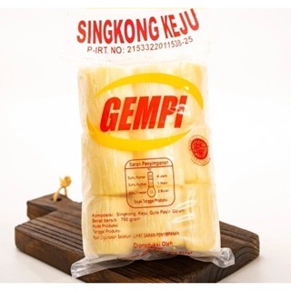 

Singkong Keju Frozen Siap Goreng / Singkong Keju Frozen-Merk Gempi
